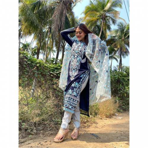 Heavy Georgette Full Sleeve Readymade Suit