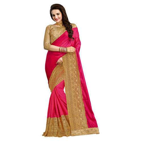 Buy Embroidery Silk Saree For Women by Kumaran Silks