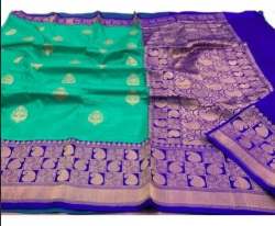 Banarasi Border Silk Saree For Women
