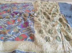 Banarasi Georgette Khadi Saree For Women