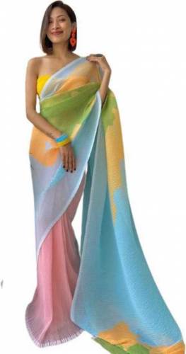 Buy Georgette Saree  By Vinayak Textile Brand by Vinayak Textile