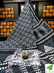 Printed Mulmul Cotton Saree