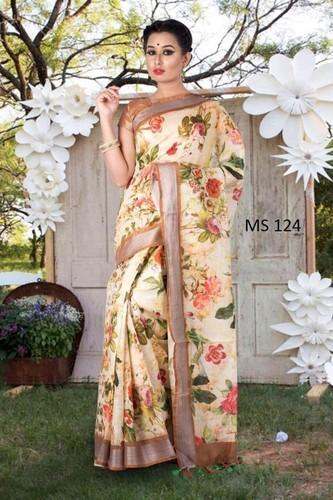 Fancy Digital Printed Saree 