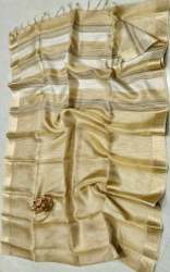 Plain Tissue Saree