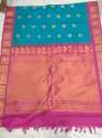Printed Gadwal Pattu Saree