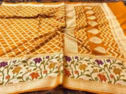 Zari Work Banarsi saree