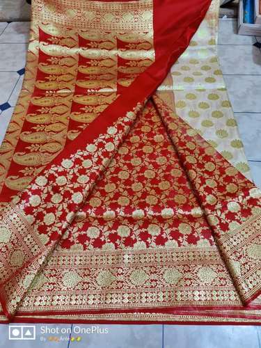 Banarasi Katan Silk Saree by M T Collection