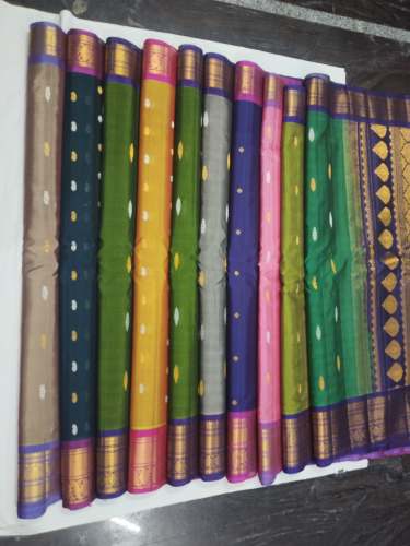 Gadwal silk sico cotton sarees  by pavan handlooms