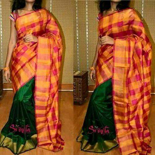 Fancy Pure Uppada Silk Saree by Fashion Maven