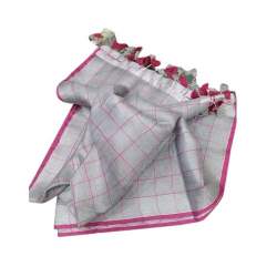 Indian Tissue Linen Saree For Ladies