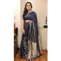 fancy-linen-saree