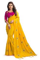 Buy Banarasi Silk Saree By Kuvarba Fashion