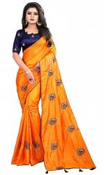 Buy Kuvarba Fashion Brand Banarasi Silk Saree