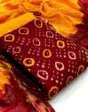 Cotton Bandhani Dress Material thumb 1