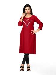 Fancy Wear Ladies Rayon Kurti