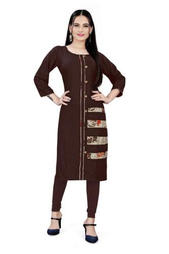 Stylish Rayon Straight Kurti