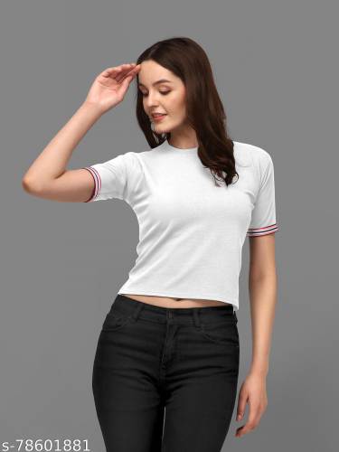 Super lining T-shirt by Janvi Fashion