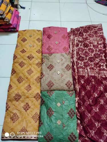 Regular Wear Cotton Dress Material  by Ranjit Textile