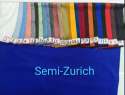180 GSM Semi Zurich Lycra Fabric 