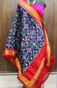 PURE IKAT PATTU DUPATTAS  thumb 4
