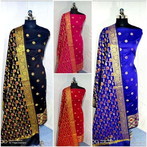 Fancy Banarasi Dress Material