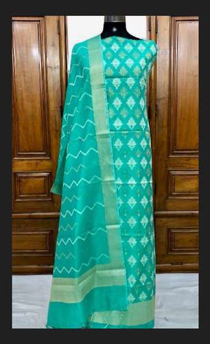 Banarasi Cotton Dress Material 