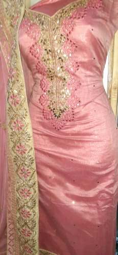 Party wear Banarasi Dress Material  by Rida Fashion