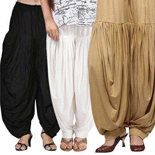 Plain Cotton Patiala Pant