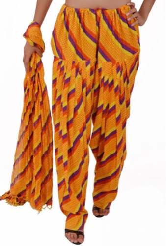 Printed Patiala Pant by rohit fabric