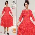 virti kurtis ™ reyon print ghera thumb 1