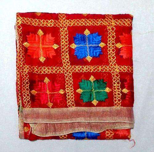 Chiffon Phulkari Dupatta  by ACS Phulkari House