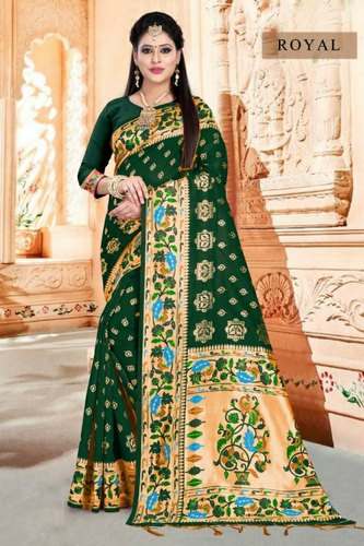 Beautiful Kanjeevaram silk saree 