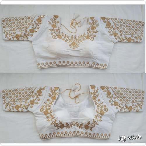 Wedding wear White Blouse