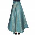 Get FEMEZONE Brocade And Georgette Skirt At Retail