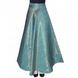 Get FEMEZONE Brocade And Georgette Skirt At Retail