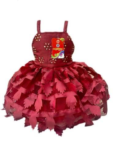 Heavy Party wear Digital Printed Kids Frock 