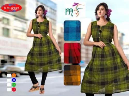 handloom designercotton Kurtis full sleeve