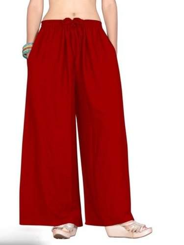 Plain Rayon palazzo Pant  by A R Fashion