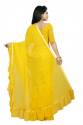 Get Yellow Georgette Saree By Anjaneya Sarees  thumb 2