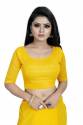 Get Yellow Georgette Saree By Anjaneya Sarees  thumb 4