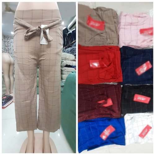 Casual wear Cotton Ladies Pant by M M Creation