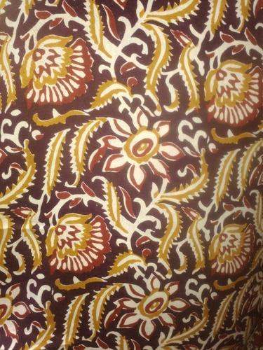 Printed Kalamkari Kurti Fabric by Cotton Crafts