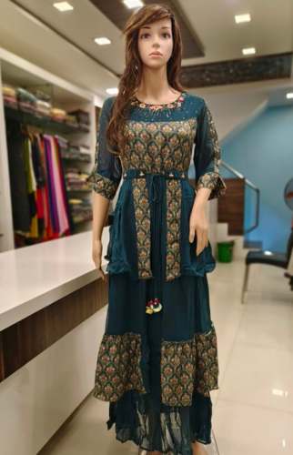 New Green Sharara Suit For Women