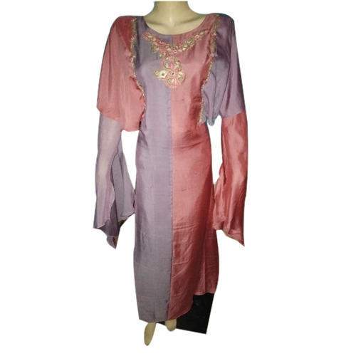 Party wear Long Muslin silk kurti  by Prince Apparels