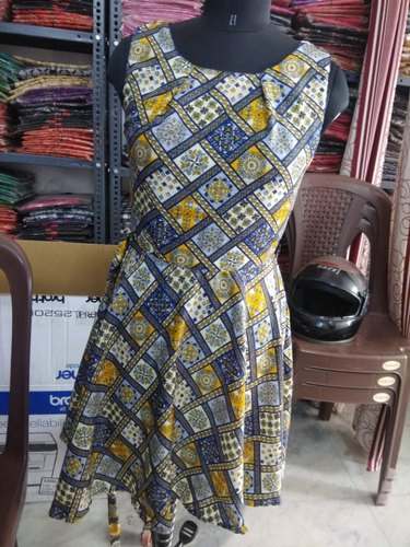 Fancy Printed Short kurti  by Techno India Enterprises