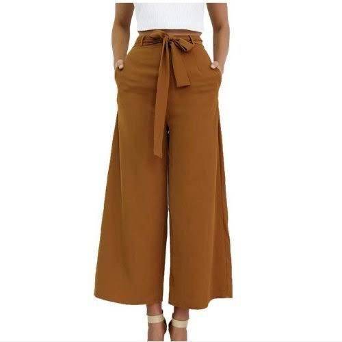 NGal Rayon Womens Wide Leg Elastic Waist Band Breathable Plain Palazzo  Pant  Grey Buy NGal Rayon Womens Wide Leg Elastic Waist Band Breathable Plain  Palazzo Pant  Grey Online at Best