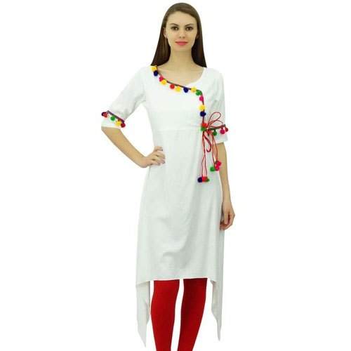 Designer Angrakha Style Kurti  by Paniharee