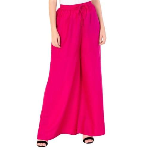 Fancy Plain rayon Palazzo Pant by Saurabh Ola