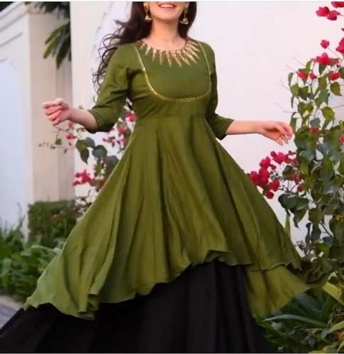 Designer Anarkali Up n Down Kurti 