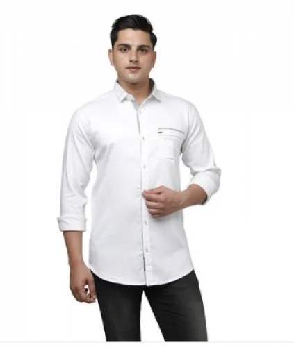 Slim Fit Plain Casual Shirt from Mumbai  by Madness Fashion